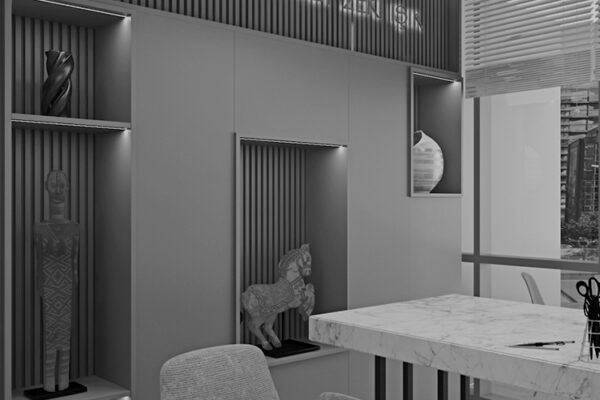 İzmir Tüp Bebek Merkezi Ofis Tasarım Projesi Görseli